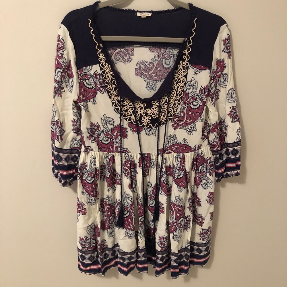 Printed Boho Dress